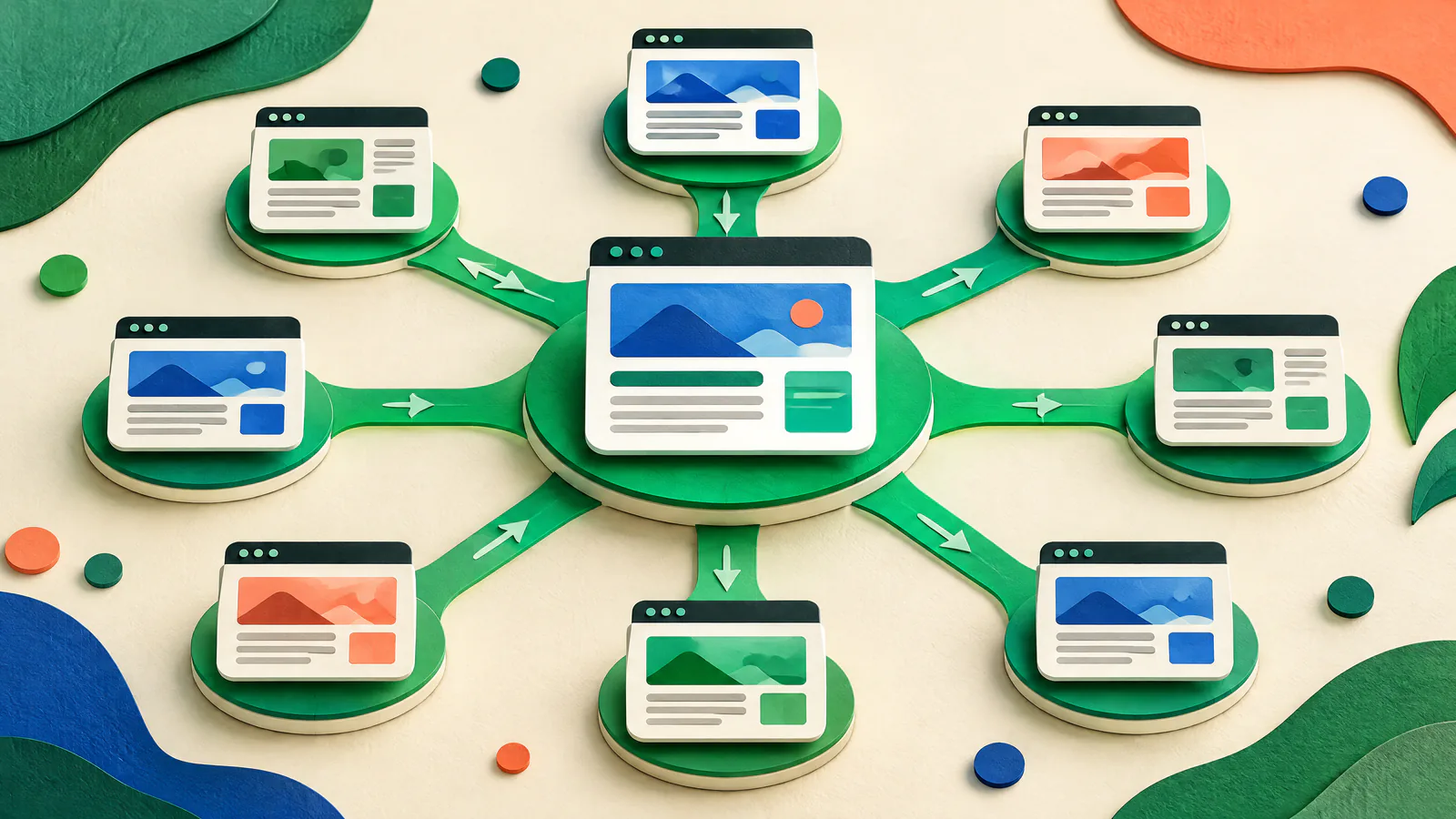 Internal Linking Strategy for Useful, Crawlable Websites — VISUAL GUIDE