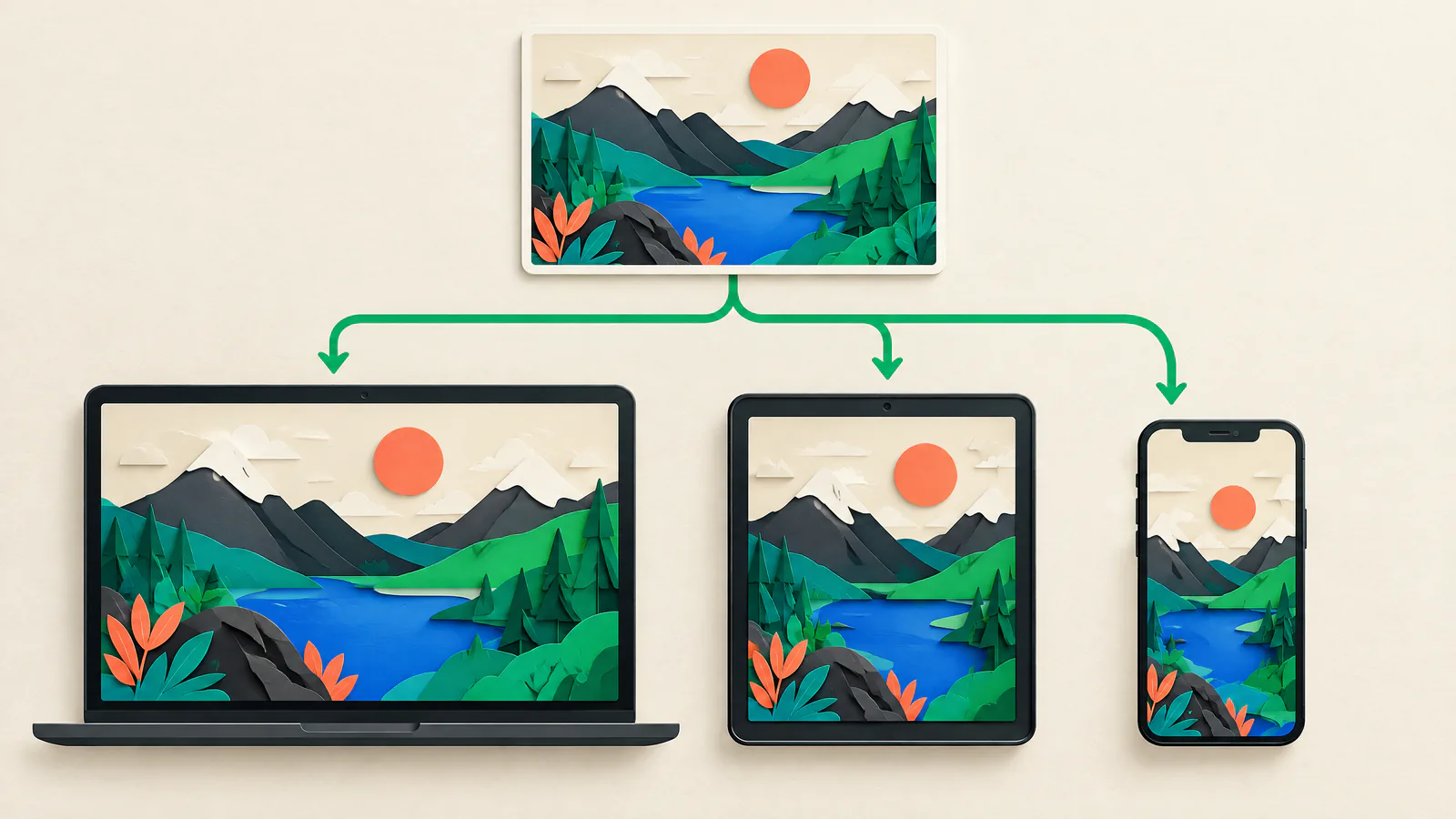 Responsive Images with srcset and sizes — VISUAL GUIDE