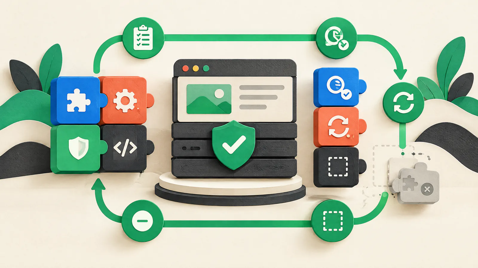 WordPress Plugin Hygiene: Choose Less, Verify More — VISUAL GUIDE